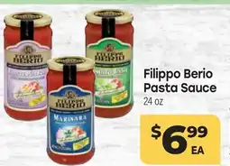 Tony’s Fresh Market Filippo Berio Pasta Sauce offer