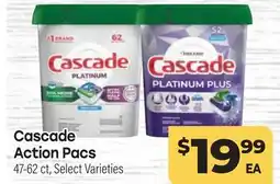 Tony’s Fresh Market Cascade Action Pacs offer