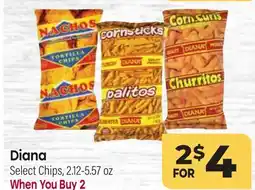 Tony’s Fresh Market Diana Select Chips offer