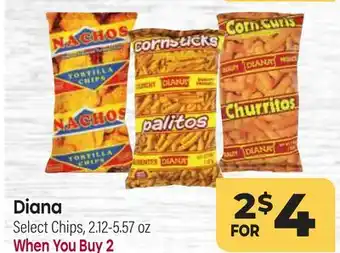 Tony’s Fresh Market Diana Select Chips offer