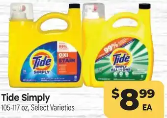 Tony’s Fresh Market Tide Simply offer
