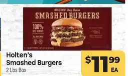Tony’s Fresh Market Holten's Smashed Burgers offer