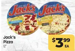 Tony’s Fresh Market Jack's Pizza offer