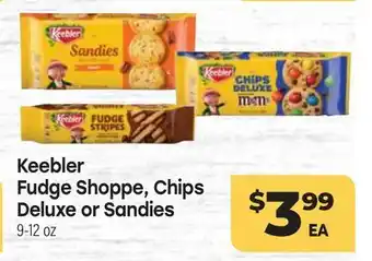 Tony’s Fresh Market Keebler Fudge Shoppe, Chips Deluxe or Sandies offer
