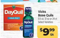 Tony’s Fresh Market Vicks Base Quils offer