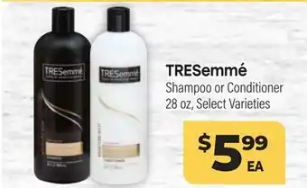 Tony’s Fresh Market TRESemmé Shampoo or Conditioner offer