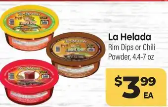 Tony’s Fresh Market La Helada Rim Dips or Chili Powder offer