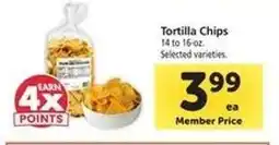 Safeway Tortilla Chips offer