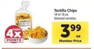 Safeway Tortilla Chips offer