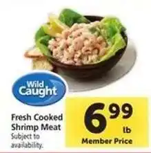Safeway Fresh Cooked Shrimp Meat offer