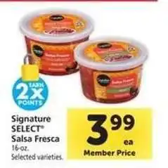 Safeway Signature SELECT Salsa Fresca offer
