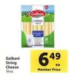 Safeway Galbani String Cheese offer