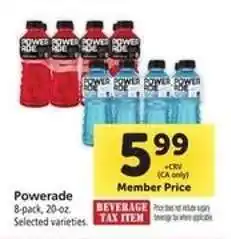 Safeway Powerade offer