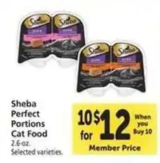 Safeway Sheba Perfect Portions Cat Food offer