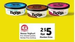 Safeway Noosa Yoghurt offer
