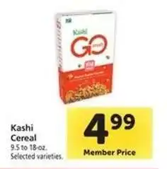 Safeway Kashi Cereal offer