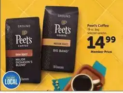 Safeway Peet's Coffee offer
