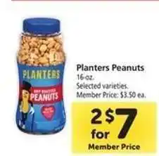 Safeway Planters Peanuts offer