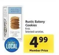 Safeway Rustic Bakery Cookies offer