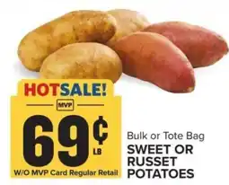 Food Lion Sweet or Russet Potatoes offer