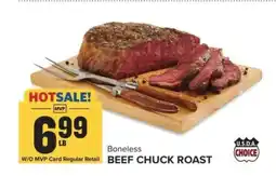 Food Lion Boneless Beef Chuck Roast offer
