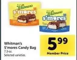 Safeway Whitman's S'mores Candy Bag offer