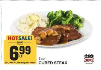 Food Lion Beef Cubed Steak offer