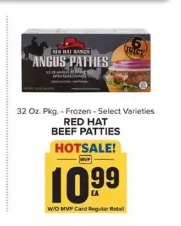 Food Lion RED HAT BEEF PATTIES offer