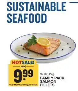 Food Lion Family Pack Salmon Fillets offer