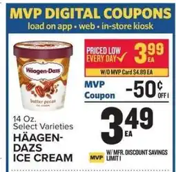 Food Lion Häagen Dazs Ice Cream offer