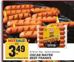 Food Lion Oscar Mayer Beef Franks offer