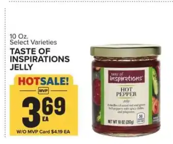 Food Lion TASTE OF INSPIRATIONS JELLY offer