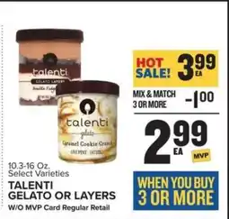 Food Lion Talenti Gelato or Layers offer