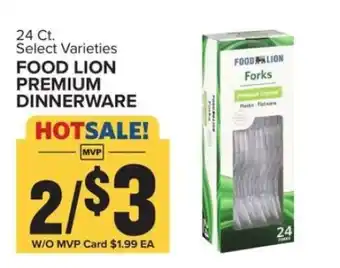 Food Lion Food Lion Premium Dinnerware offer