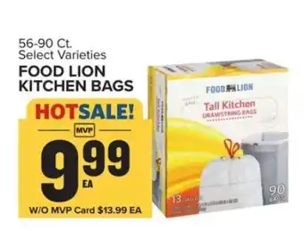 Food Lion FOOD LION KITCHEN BAGS offer