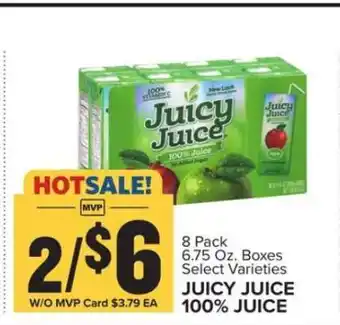 Food Lion Juicy Juice 100% Juice offer