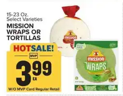 Food Lion MISSION WRAPS OR TORTILLAS offer