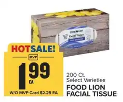 Food Lion Food Lion Facial Tissue offer