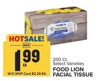 Food Lion Food Lion Facial Tissue offer