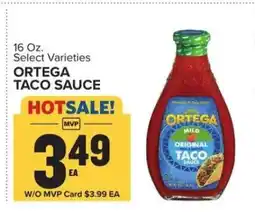 Food Lion Ortega Taco Sauce offer