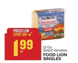Food Lion FOOD LION SINGLES offer