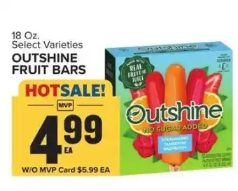 Food Lion Outshine Fruit Bars offer