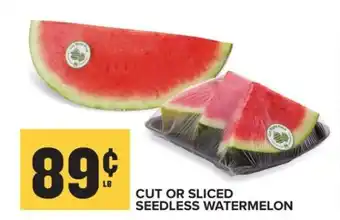 Food Lion Cut or Sliced Seedless Watermelon offer