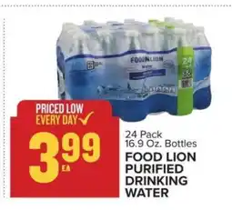 Food Lion Food Lion Purified Drinking Water offer