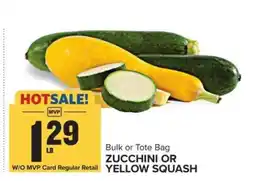 Food Lion Zucchini or Yellow Squash offer