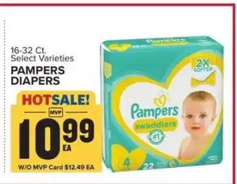 Food Lion Pampers Diapers offer