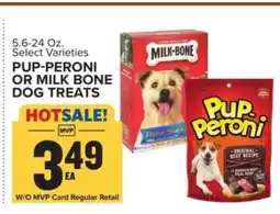 Food Lion Pup-Peroni or Milk Bone Dog Treats offer