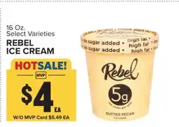 Food Lion Rebel Ice Cream offer