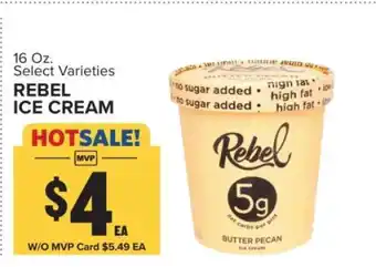 Food Lion Rebel Ice Cream offer