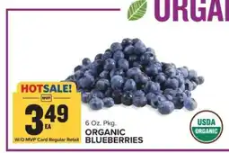 Food Lion Organic Blueberries offer